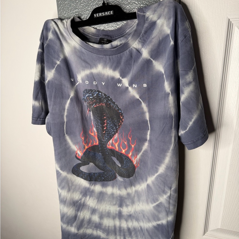 Cotton on Blue Tie-Dye Snake T-Shirt